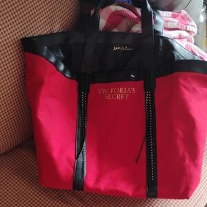 Victoria's Secret Red Tote Bag